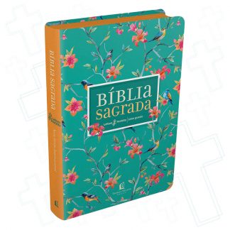 Bíblia NVI Leitura Perfeita (Capa Flores - Letra Grande)